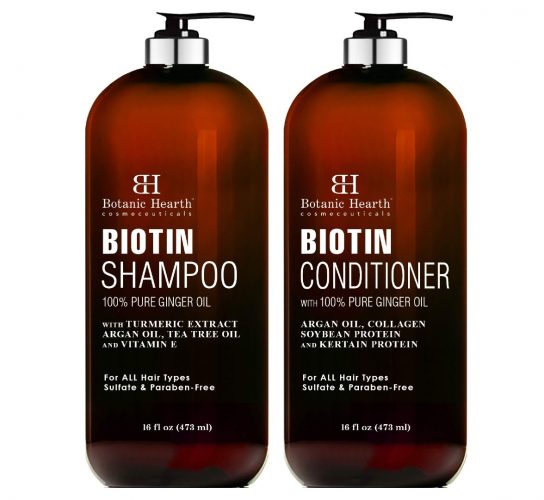 BOTANIC HEARTH Biotin Shampoo and Conditioner