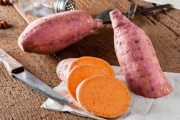 sweet potato prevent hair loss