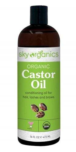 Organic Cold-Pressed Castor Oil for Hair Growth