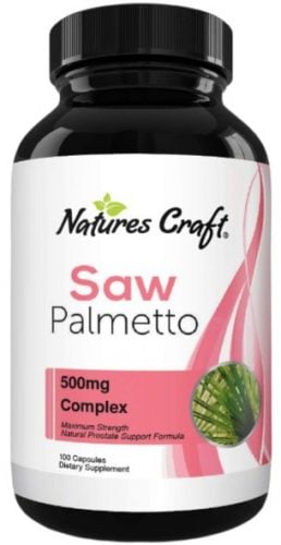 Natures Craft Saw Palmetto Capsules for Hair Loss