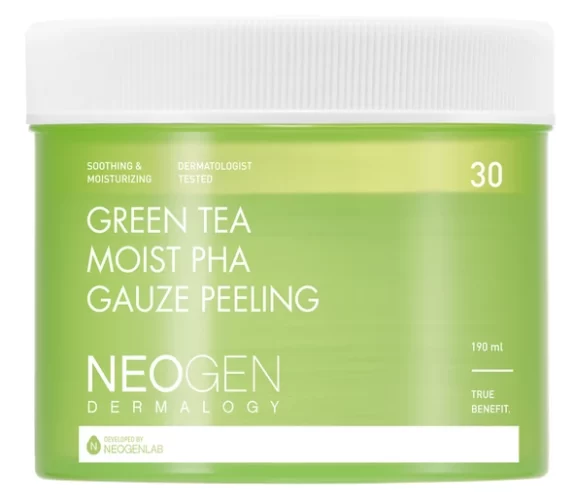 Neogen Dermalogy Green Tea Moist PHA Gauze Peeling